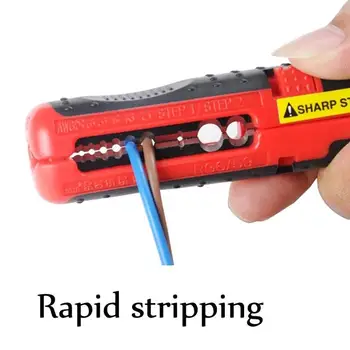 Multi-funcția de Cablu Pen Stripping Machine Clește de Sârmă De Cablu Rotativ Pentru Coaxial Stripteuză Instrument de care trage cablul Pen U2L3