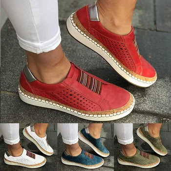 Adidasi Pantofi Doamnelor Plasă Pantofi Sport Femei Casual Vintage Respirabil Mocasini Femei Apartamente Feminino Zapatos De Mujer 2019 Noi