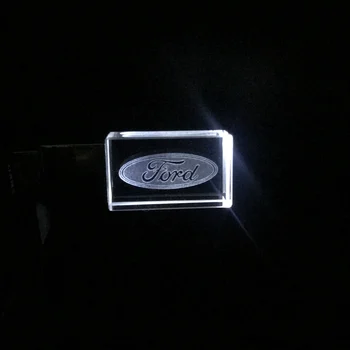 Masina Ford Logo-ul Crystal Disk unitate flash USB pendrive 4GB 8GB 16GB 32GB 64GB 128GB Externe Logo-ul Personalizat memory stick u disc