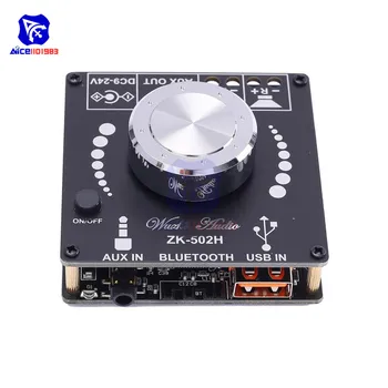 Diymore TPA3116D2 Puterea Bord Amplificator HiFi Bluetooth BLE5.0 50W+50W USB/AUX Digital Audio Amplificator Stereo Modul DC 9 -24V