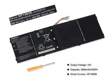 KingSener AP13B3K Baterie Laptop pentru Acer Aspire V5 R7 V7 V5-572G V5-573G V5-472G V5-473G V5-552G M5-583P V5-572P R7-571 AP13B8K