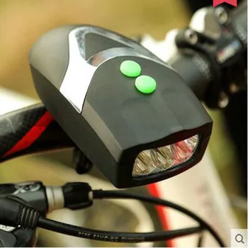 Intermitent Clopot De Biciclete Lumina Electronice Ciclism Bicicleta Ghidon Inel Coarne Horn Led Puternic Lanterna Aer Clopot De Alarmă De Sunet
