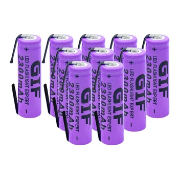 14500 Baterie cu Litiu 3.7 V 2300mAh Baterii Reîncărcabile de Sudare Nichel Foaie bateria Pentru Lanterna LED-uri Lanterna Jucărie
