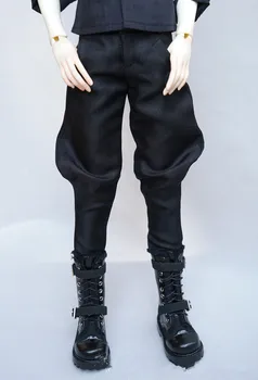 BJD papusa haine potrivite pentru unchiul 1/31/4 moda cool show subțire pantaloni clasic negru de sex masculin bani personalitate papusa accesorii