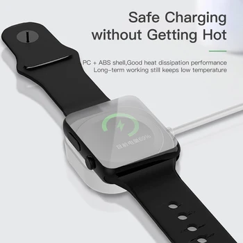 KUULAA Magnetic Wireless Charger Stand Pentru Apple Watch Dock Cablu de Încărcare Pentru iWatch Iphone Uita-te la Seria 6 5 4 3 2 Applewatch