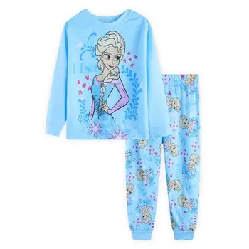Toamna Băieți Fete Copii Pijamale Anna Elsa Copii Pijamale Copii Pijamas Seturi Printesa Pijama Bumbac, Pijamale, Haine 2-7Y