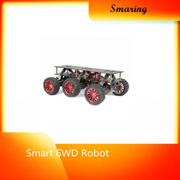 Smart 6WD Robot Șasiu Auto Absorbție de Șoc Off-Road, Alpinism de Căutare Și Salvare Pentru Platforma Arduino, Raspberry Pie DIY Jucărie RC