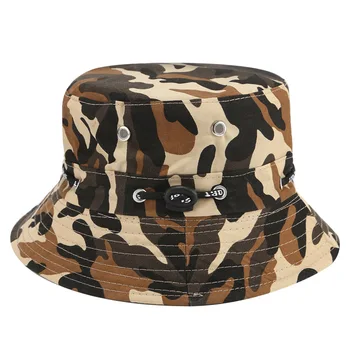 Panama Armata Camuflaj Tactice De Comandă Pălărie De Pădurar Palarie De Soare De Vară Șapcă Bărbați K Pop Bob Pălărie Chapeu