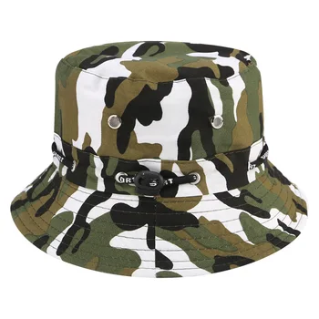 Panama Armata Camuflaj Tactice De Comandă Pălărie De Pădurar Palarie De Soare De Vară Șapcă Bărbați K Pop Bob Pălărie Chapeu