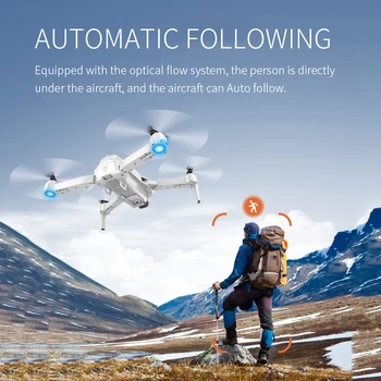 S162 5G Drone 4K GPS, aparat de Fotografiat Profesional Vizuale WiFi FPV Drone Înălțime Conservarea Zbor Patru axe Pliabil Quadcopter RC