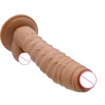 VETIRY G-spot Vibrator Simulare Penis Cristal Transparent cu Penis Mare Nu Vibrator Penis Fraier Jucarii Anale Pentru Femei Jucării Sexuale