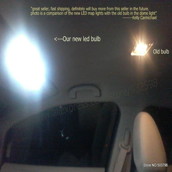 Car Led Lumina de Citit Pentru 2012 Mitsubishi Outlander Sport RVR Dom Harta portbagaj Lumină de inmatriculare 10pc