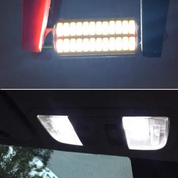 6Pcs C10W Becuri cu LED-uri C5W 31mm 36mm 39mm 42mm Super-Luminos 4014 Auto Interior plafonieră DC12V Citit Bec Lămpi de Lumină Bec