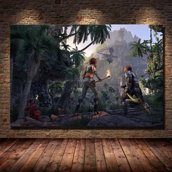 Populare Jocuri Online The Elder Scrolls Imagine HD Print Canvas Tablou Living, Dormitor Decor Pictura
