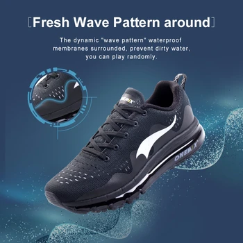 Onemix 2020 Pernă de Aer pentru Femei Pantofi de alergat în aer liber, Mersul pe jos, Jogging Adidași Dantela-up pentru Respirabil Lumina Casual, Pantofi Sport
