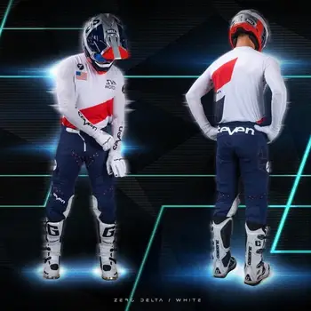2021 SAPTE ZERO MX Motocross Costum transmite Fox MX Jersey Set ATV BMX Dirt Bike Jersey Și Pantaloni Moto Gear Set
