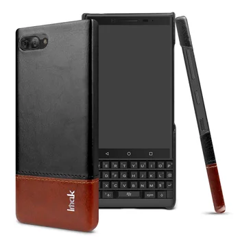 Imak de Afaceri din Piele Capacul din Spate pentru Blackberry Cheie 2 Key2 LE Telefon rezistent la Socuri Shell Pentru Blackberry BB Cheie 2 BB Key2 LE Fundas