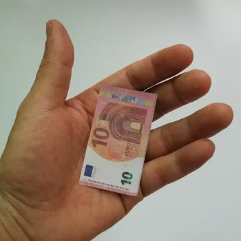 Hârtie de 20 de Euro Jucării Bancnote 100buc/lot de 100 EUR Folie de Aur a Bancnotelor pentru Colectarea și Cadouri Banii UE Ambarcațiuni Rafinat
