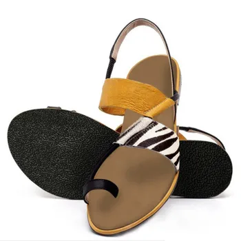 SAGACE Femei Pantofi Femei cu Toc Plat Flip-Flops Alunecare Pe Sandale Casual, Sandale de Plajă, Sandale Pantofi Confortabile Sandale Pentru Femei