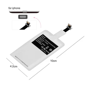 AILEHKUO Noi Qi Wireless Charger Kit Adaptor Bobina pentru iphone X Xs MAX XR 8 plus de Încărcare pentru OPPO R5 K5 OnePlus 6 7