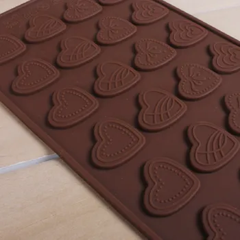 De specialitate Forma de Inima Serie Mucegai Silicon decorare tort instrumente de Cookie-Cutter Tort Fondant bomboane de ciocolată Decorare