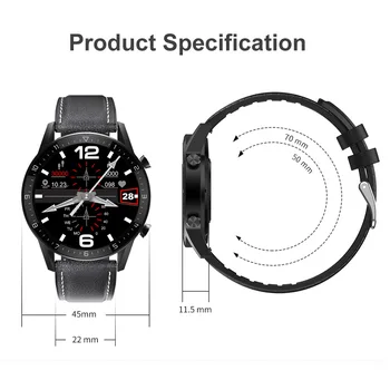 2020 Nou DT92 Ceas Inteligent Oameni de apelare Bluetooth Ecran Tactil Complet IP68 rezistent la apa Smartwatch Pentru Android IOS Sport Fitness Ceasuri