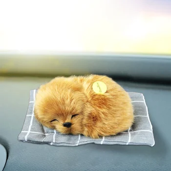 1 buc Mașină de Ornament Minunat Câine de Pluș Auto Decoratiuni Interioare de Dormit Catelusul Ornamente Drăguț Automobile tabloul de Bord Accesorii
