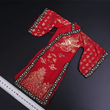 FIGURA FIERBINTE JUCĂRII 1/6 Scară Modelul Chinez Ming și qing Garda Jinyiwei Halat Pânză veche Haina împăratului Dragon halat de palton