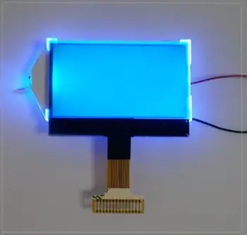 12864 Caracter Puncte Grafic LCD cu Matrice Modul de Afișare Iluminare din spate Albastru ESR METRU module