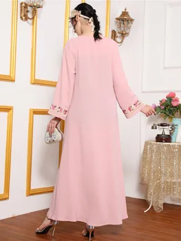Abaya Dubai Hijab Musulman Rochie Caftan Arabi Turci Rochii De Îmbrăcăminte Islamic Abaya Pentru Femei Islam Halat De Musulmani Caftan Oman