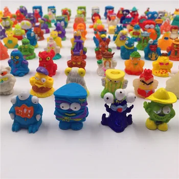 100buc/lot Trashs Mini figurina de Ambalare Grossery Putred Bin Gasca Monster Squishy noroi Jucărie Drăguț 3D de Colectare