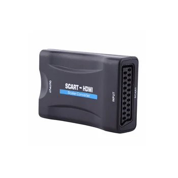 Jninsens HD 1080P SCART La HDMI Audio-Video de Lux Semnal Convertor Adaptor pentru TV HD DVD pentru Sky Box-STB Picătură de Transport maritim