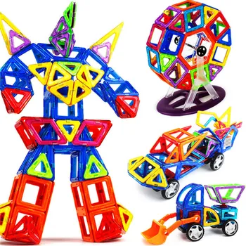 210pcs mini Magnetice Blocuri Jucarii Brinquedos Modele & DIY Clădire DIY Magnetice Blocuri Jucarii Educative pentru copii cadouri