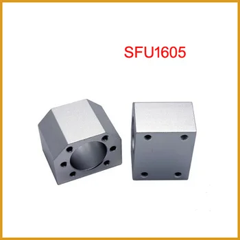 Livrare gratuita aliaj de aluminiu tip șurub cu bile-piuliță carcasă suport dulie pentru SFU1605 SFU1610 șurub cu bile