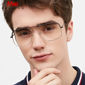 Aliaj de titan Rama de Ochelari Bărbați supradimensionat ochelari baza de prescriptie medicala ochelari de soare miopie Ochi ochelari de dimensiuni mari femei ochelari de Europa