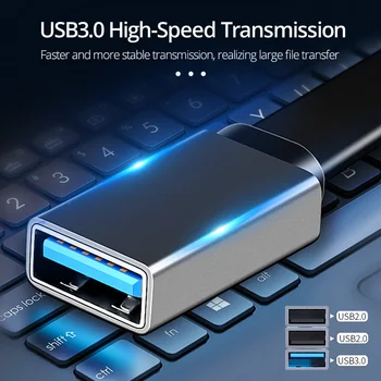 ANMONE de Tip C pentru OTG USB 3-Port USB Hub de DATE Cablu Spliter Conector Adaptor Pentru Smartphone, Tableta PC, Datele de Sârmă