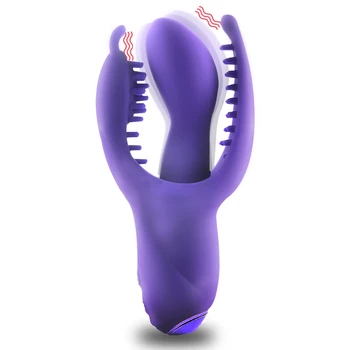 10 Viteze G Spot Vibrator Rezistent La Apa Triplu Stimulator Clitoris Oral Clitoris Vibratoare Intime Pentru Adulti Jucarii Sexuale Pentru Femei