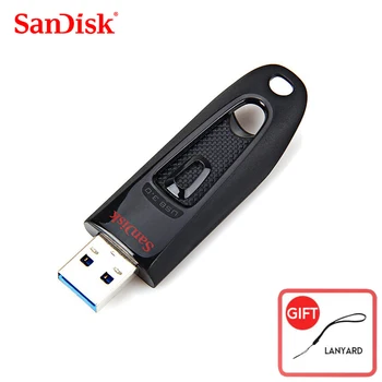 SanDisk USB 3.0 Flash Drive de Disc CZ48 256GB 128GB 64GB 32GB 16GB Pen Drive Mici Pendrive Stick de Memorie Dispozitiv de Stocare Flash drive