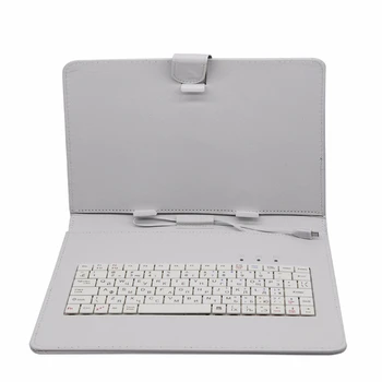 10 Inch si 10.1 Inch cu tastatura din piele acoperi caz casual solid Pentru impermeabil rezistență picătură rusă tastatura pentru Tableta pc, utilizare