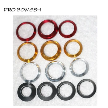 Pro Bomesh 13pcs/Lot de Aluminiu de Lichidare a Verifica Decorative Inel inel DIY Tijă de Pescuit Componentă Accesoriu Mix Dimensiuni Mix de Culori