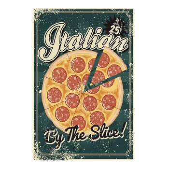 Fierbinte Pizza italiană Placa Retro Stil New York Pizza Delicioasa Decor de Perete din Metal Poster Pentru Magazin Acasă Bucatarie Pizzerie Semne YD005