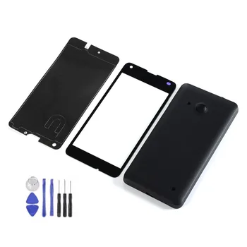 Pentru Nokia Lumia 550 N550 Cu Ecran Tactil Senzor Panou Digitizer Panou De Sticlă+Carcasa Baterie Capac Spate+Adeziv+Instrumente