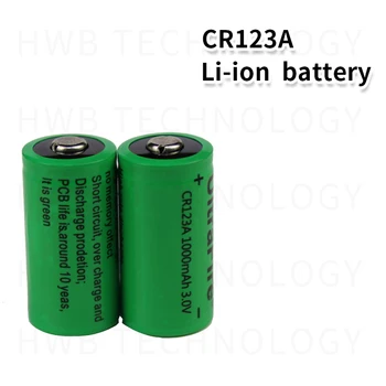 4pc 16340 1000mah 3v cr123a 16340 baterie reîncărcabilă 3.0 v rcr123a 16340 baterii litiu