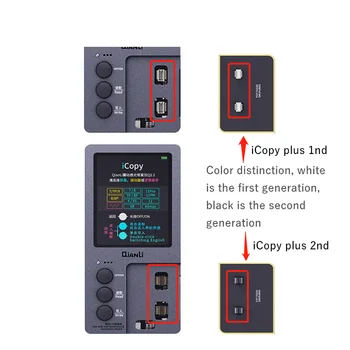 Qianli Icopy Plus de Culoare Original LCD Programator Pentru Iphone 11 Pro Max 8 8plus 7 7p Xs Xr Baterie Vibrații de Reparare