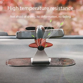 Odorizant de mașină În Mașină Vigoare Avion cu Non-alunecare de Energie Solară Driver de pe Aromoterapie Difuze Miros in Masina de Decorare