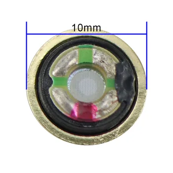 GHXAMP 10mm Subwoofer pentru Căști Difuzor Metal Convex Unitate Difuzor În Ureche Căști Boxe DIY Accesorii 18Ohm 2 buc