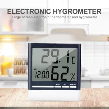Ecran Digital Electronic de Temperatură și Umiditate Metru Termometru Higrometru Detectarea Rece, Cald, Uscat și Confortabil