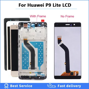Pentru Huawei P9 Lite Display LCD Ecran Tactil Digitizer Pentru Huawei P9 Lite Display Cu Rama G9 Ecran VNS L21 L22 L23 L31 L53