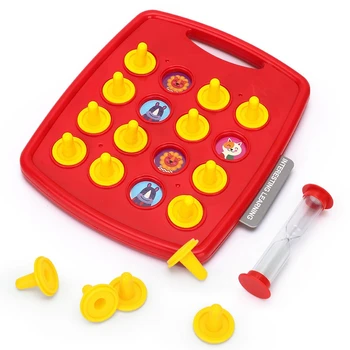 Montessori Copilul de Memorie Joc de Șah 3D Jucarii Educative Lucruri Cognitive Capacitatea de Memorie de Formare Montesori Educație Jucării Pentru Copii