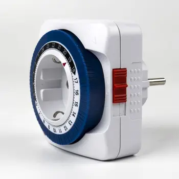 24 de Ore Timer Socket Mecanică Program Timer Priza 230V Priză de Perete Protector eficiente Energetic(UE Plug)